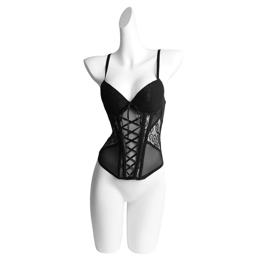 Black Lace Corset