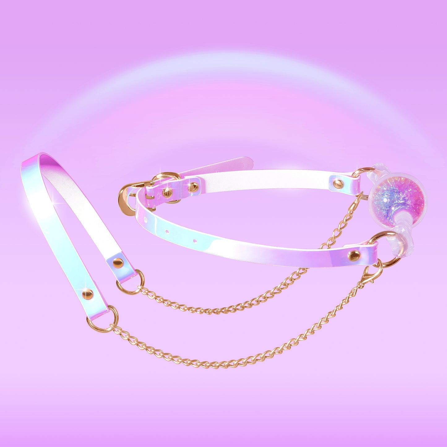 「Rainbow Ball Gag