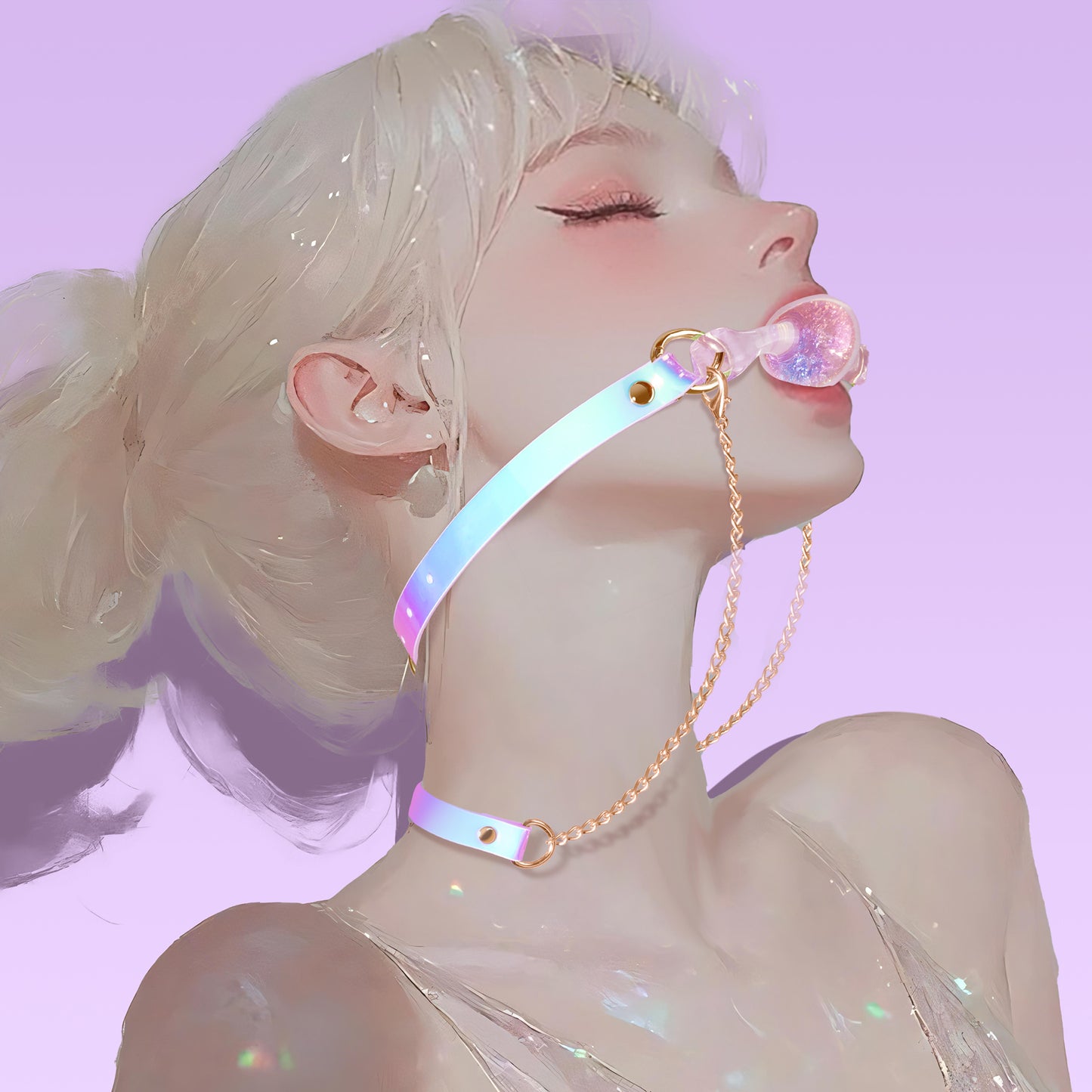 「Rainbow Ball Gag