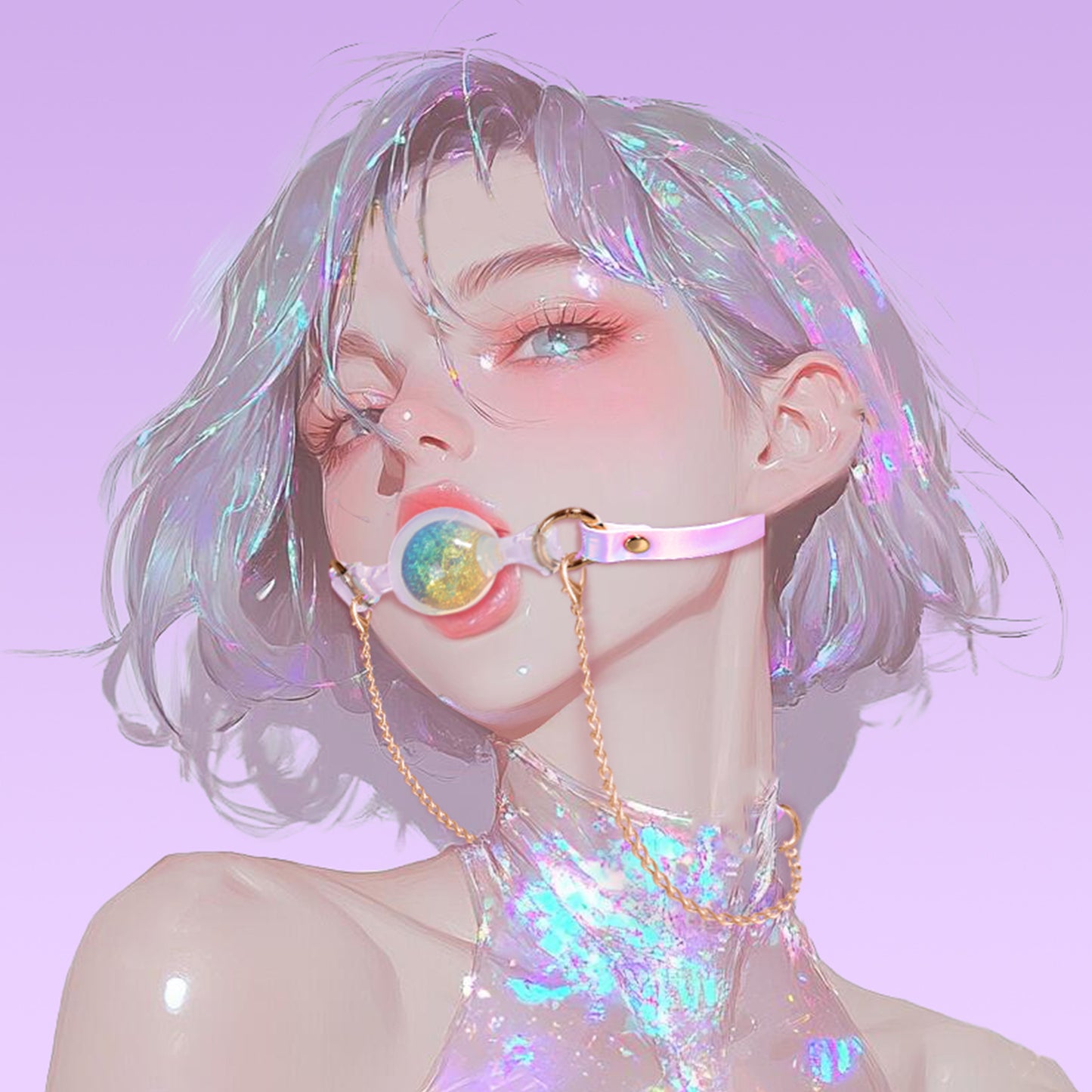 「Rainbow Ball Gag